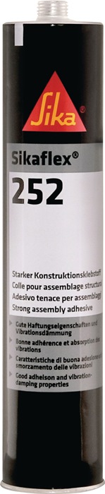 SIKA Konstruktionsklebstoff Sikaflex®-252 weiß  300 ml