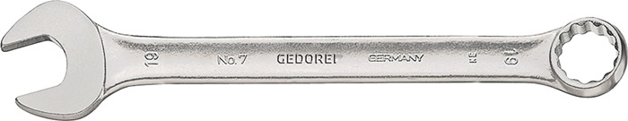 GEDORE Ringmaulschlüssel 7 SW 6 mm Länge 100 mm Form A CV-Stahl