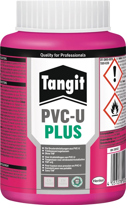 TANGIT Spezialkleber PVC-U PLUS Inhalt 500 g 12 Dosen