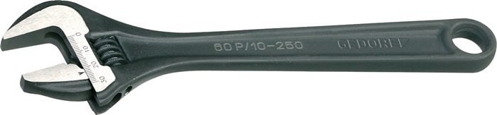 GEDORE Rollgabelschlüssel 60 P 10 max. 30 mm Länge 255 mm mit Einstellskala