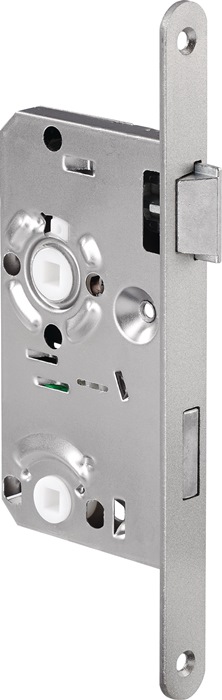 BKS Zimmertür-Einsteckschloss 0215 BAD 20/ 55/78/8 mm DIN rechts silber abgerundet Klasse 1 Zinkdruckgruss