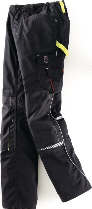 TERRAX Bundhose Terrax Workwear Größe 54 schwarz/limette