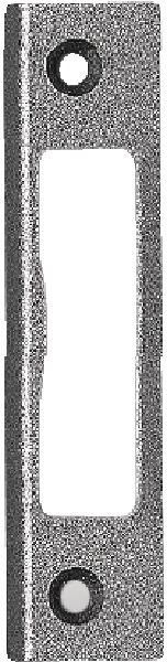 BKS Winkelschließblech  Stahl silber Breite 20 mm käntig Tiefe 8 mm DIN links / rechts