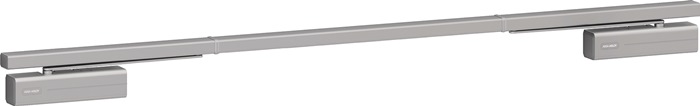 ASSA ABLOY Gleitschienentürschließerset DC 700 G-CO-E weiß 9016 EN 3-6 Normalmontage Bandseite
