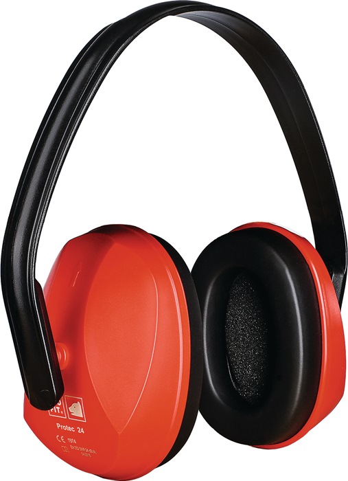 Gehörschutz Protec 24 EN 352-1 SNR 24 dB verstellbarer Kunststoffbügel