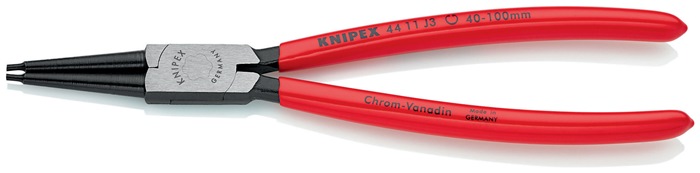 Knipex Sicherungsringzange 44 11 J3 für Bohrungen 40 - 100 mm poliert