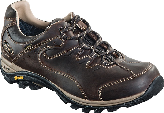 MEINDL Light-Hike-Schuh Caracas GTX® Größe 45 – 10,5 dunkelbraun Nubukleder Gore-Tex® Futter