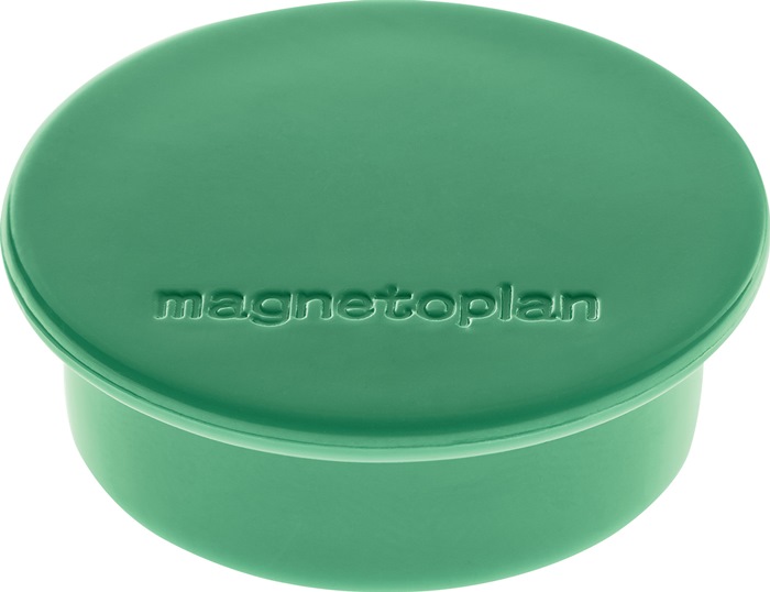 MAGNETOPLAN Magnet Premium Ø 40 mm grün 10 Stück