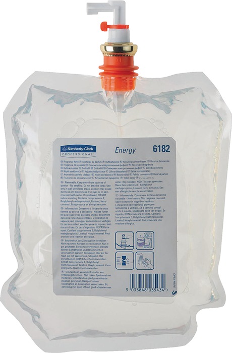 KIMBERLY-CLARK Duftflasche Energy 6188 300 ml f. 9000 474 136 zitronenfrischer Duft
