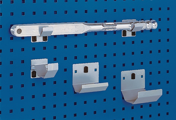 BOTT Rohrhalter  D100xB100mm verzinkt passend für Lochplatten