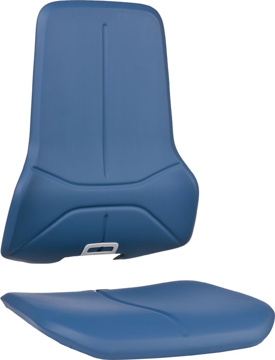 BIMOS Wechselpolster  Integralschaum blau passend für Sitz und Rückenlehne