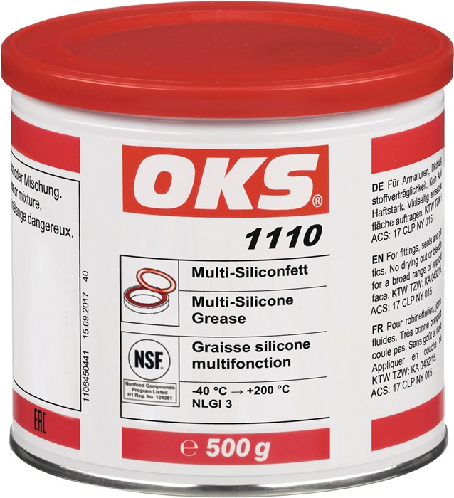 OKS Multi-Silikonfett OKS 1110 NSF H1 transparent 500 g