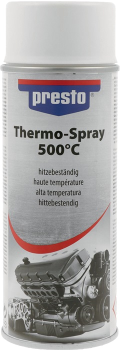 PRESTO Thermo-Lackspray Profi 500°C weiß 400 ml 6 Dosen