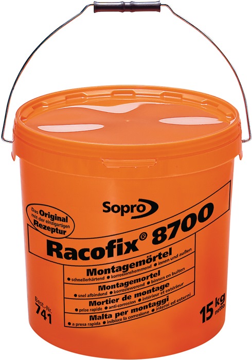 SOPRO Montagemörtel Racofix® 8700 1:3 (Wasser/Mörtel) 15 kg