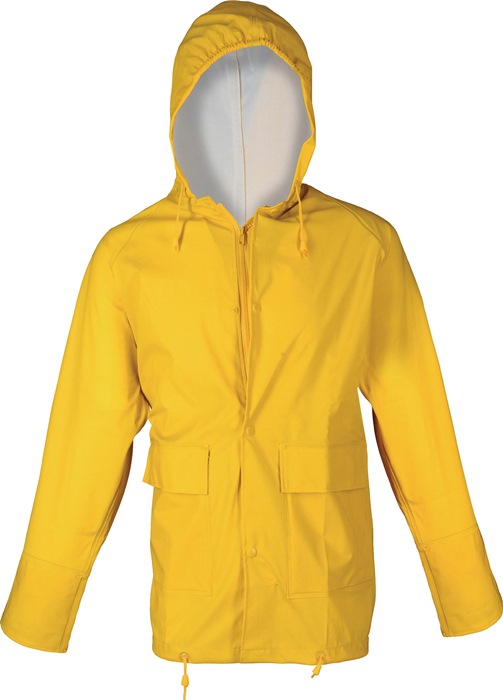 ASATEX PU Regenschutz-Jacke  Größe S gelb