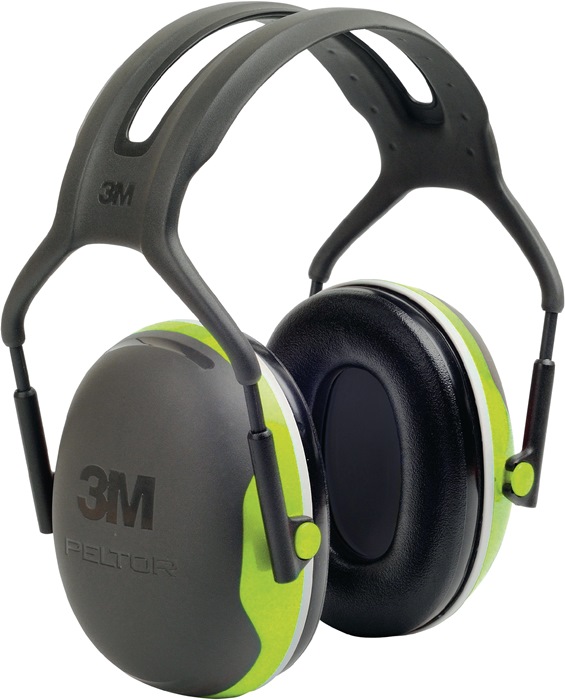 3M Gehörschutz X4A EN 352-1 SNR 33 dB Kopfbügel dielektrisch schlanke Kapseln