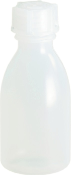 HÜNERSDORFF Enghalsflasche  Gesamthöhe 105 mm Gesamt-Ø 47 mm Polyethylen (LDPE) naturfarben 10 Stück