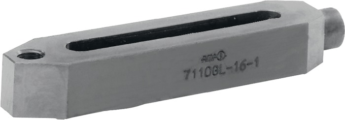 AMF Spanneisen Nr. 7110GLX Größe 12 für T-Nut 12 mm Länge 168 mm