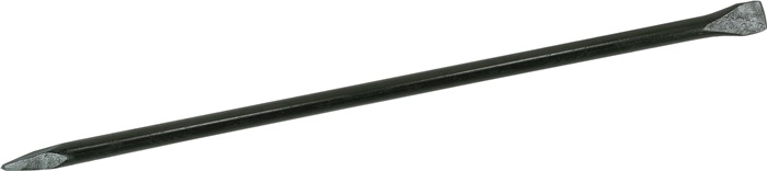 IDEAL Brechstange  Länge 1500 mm Breite 30 mm Form rund mit Spitze und gerader Schneide schwarz lackiert