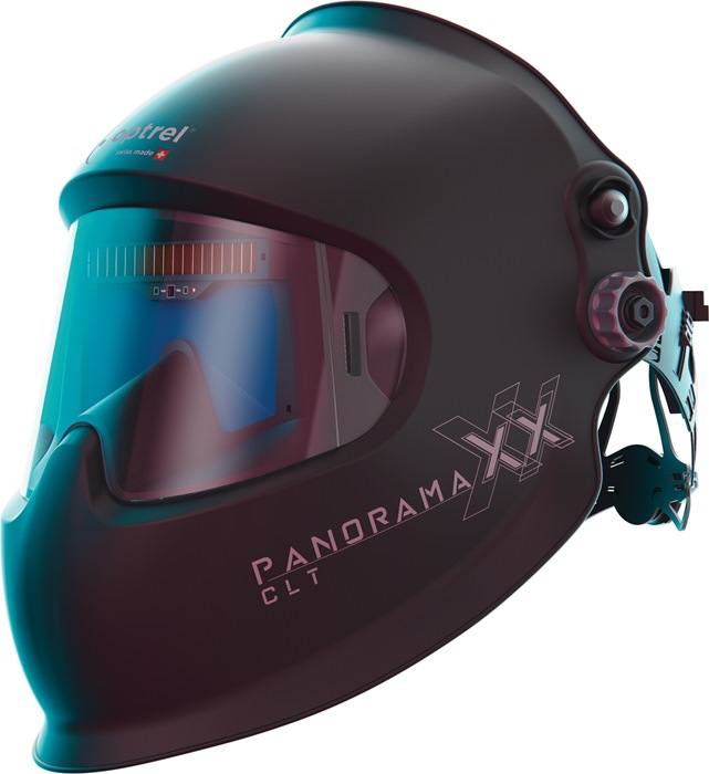 OPTREL Schweißerschutzhelm Panoramaxx CLT optrel re-charge,optrel IsoFit® headgear 180 x 120 mm