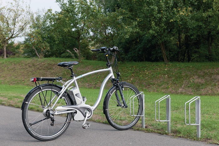 WSM Fahrradklemmbügel  1-seitig 90° verzinkt Anzahl Radstände 1 zum Einbetonieren