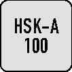 PROMAT Aufnahme  HSK-A100  passend zu Montagesystem