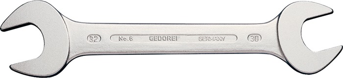 GEDORE Doppelmaulschlüssel 6 13 x 16 mm Länge 190 mm verchromt