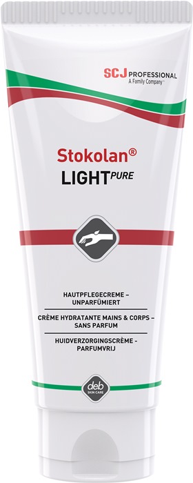 STOKOLAN Hautpflegecreme Stokolan® Light PURE 100 ml duft-/farbstofffrei