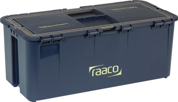 RAACO Werkzeugkoffer Compact 20 B474xT239xH190mm 6 Einsteckfächer Polypropylen