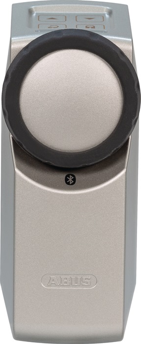 ABUS Elektronisches Türschloss CFA3100 S App/Code/Fingerscan/Tastendruck silber