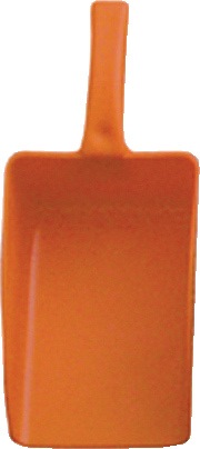CEMO Handschaufel  Polypropylen orange Blattmaß 190 x 140 x 75 mm
