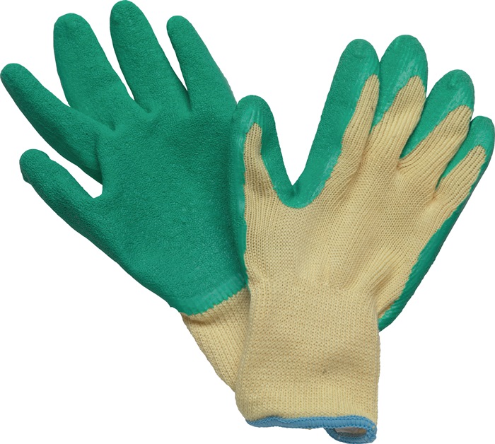 STRONGHAND Handschuh Specialgrip Größe 10 gelb/grün PSA-Kategorie II 12 Paar