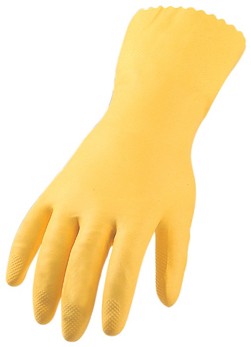 ASATEX Chemikalienschutzhandschuh Größe 8 gelb PSA-Kategorie III 12 Paar