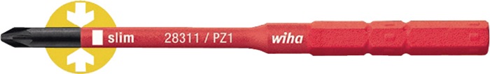 WIHA Wechselklinge SlimBit electric PZD 2 x 75 mm VDE isoliert