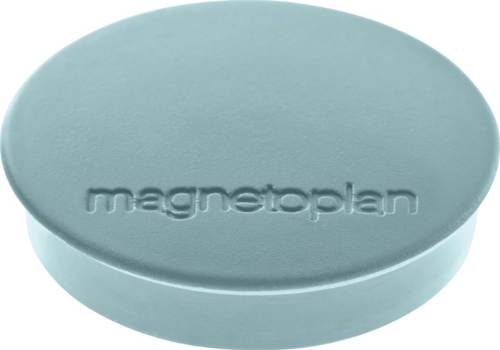 MAGNETOPLAN Magnet Basic Ø 30 mm hellblau 10 Stück