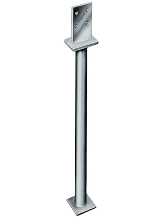 SIMPSON STRONG TIE Stützenfuß PILG 90 x 60 x 110 mm Stahl stückverzinkt zum Einbetonieren Loch-Ø 8,5 mm 500 mm