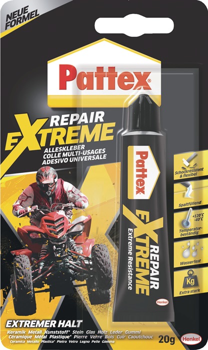 PATTEX Spezialkleber Repair Extreme transparent PRXG2 20 g 12 Tuben