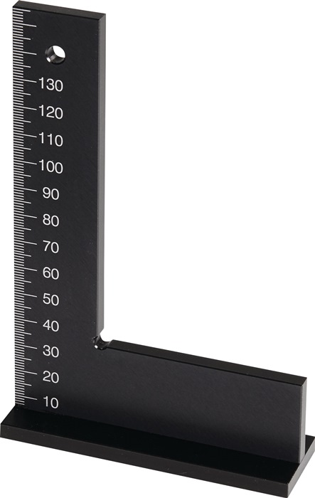PROMAT Winkel DIN 875/I Schenkellänge 100 x 70 mm mit Anschlag Aluminium