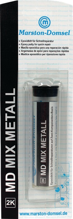MARSTON Reparaturkitt MD MIX METALL grau-schwarz 56 g 10 Sticks