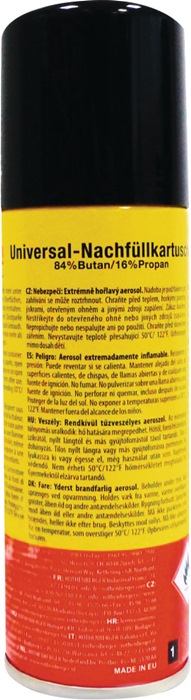 ROTHENBERGER INDUSTRIAL Gaskartusche Universal 56 g 100 ml