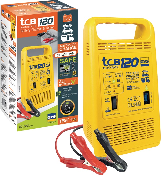 GYS Batterieladegerät TCB 120 12 V 3,5-7 A