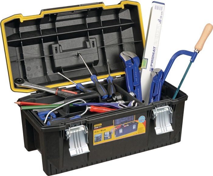 Werkzeugsortiment  72-teilig im Kunststoffkoffer für Heizung/Sanitär