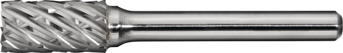 PROMAT Frässtift ZYA-S Special Steel 10 mm Kopflänge 20 mm Schaft 6 mm VHM Kreuzverzahnung