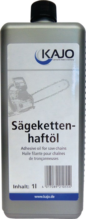 KAJO Sägekettenhaftöl  100-130 mm²/s (bei 40°C) 1 l 24 Flaschen