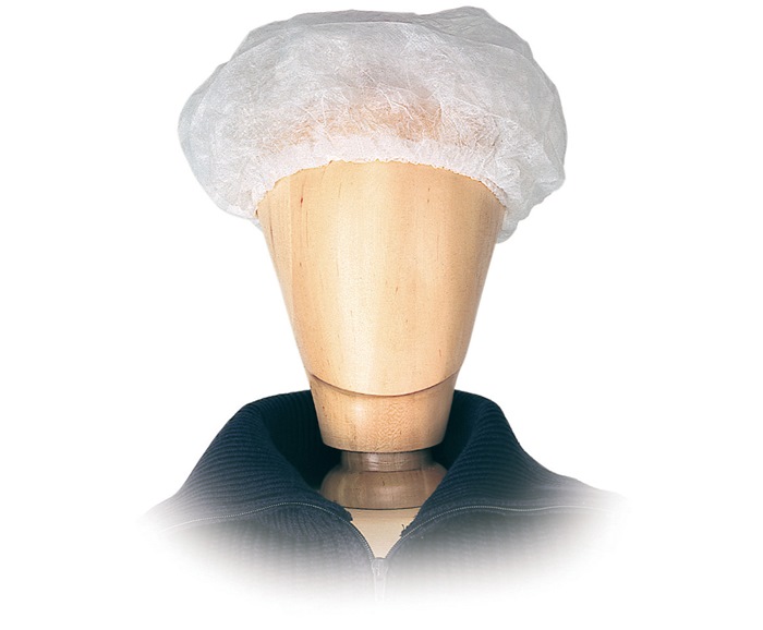 ASATEX Kopfhaube Clip Ø 52 cm weiß PSA-Kategorie I