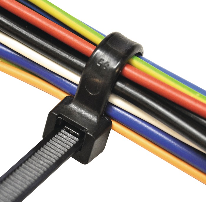 SAPISELCO Kabelbinder SEL.FIT Länge 200 mm Breite 4,5 mm Polyamid 6.6 schwarz