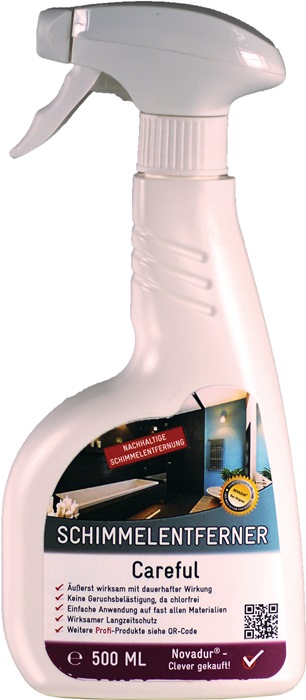 NOVADUR Schimmelvernichter Careful chlorfrei 500 ml 10 Sprühflaschen