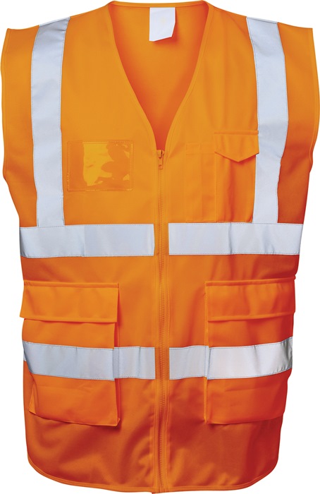 SAFESTYLE Warnweste EWALD Größe XL orange EN ISO 20471 Kl. EN ISO 13688