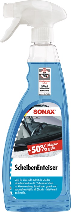 SONAX ScheibenEnteiser  750 ml 6 Sprühflaschen