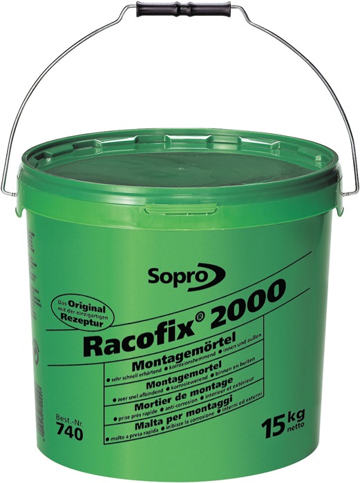 SOPRO Montagemörtel Racofix® 2000 1:3 (Wasser/Mörtel) 15 kg